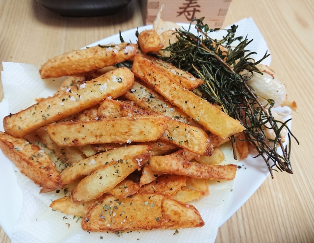 新じゃがいものオムライス