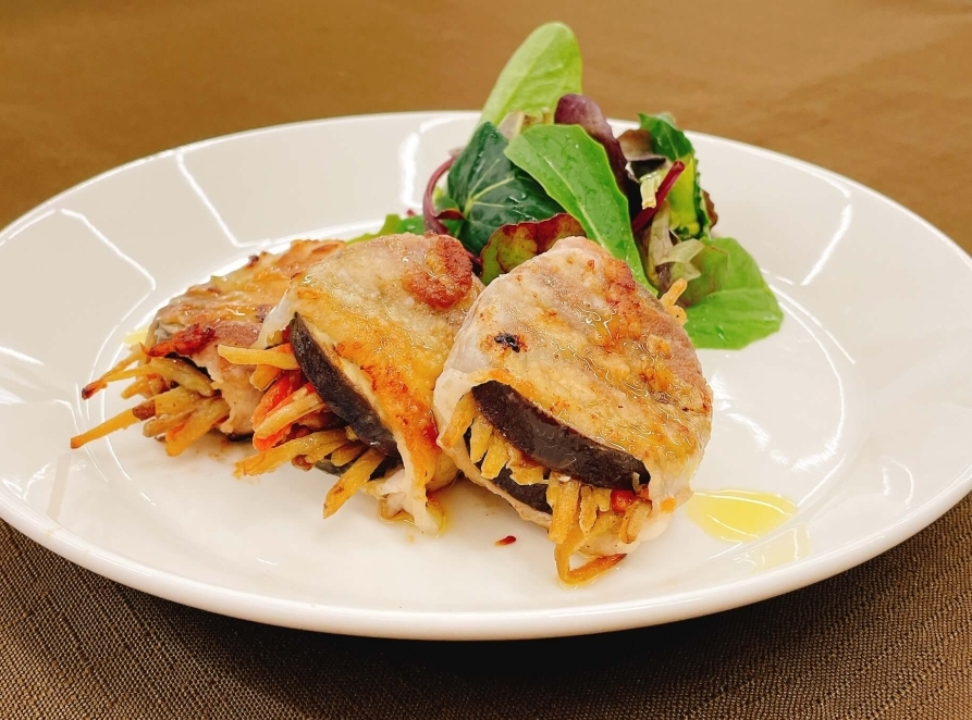 あと1品に♪少ない油でヘルシーに♡なすのきんぴら