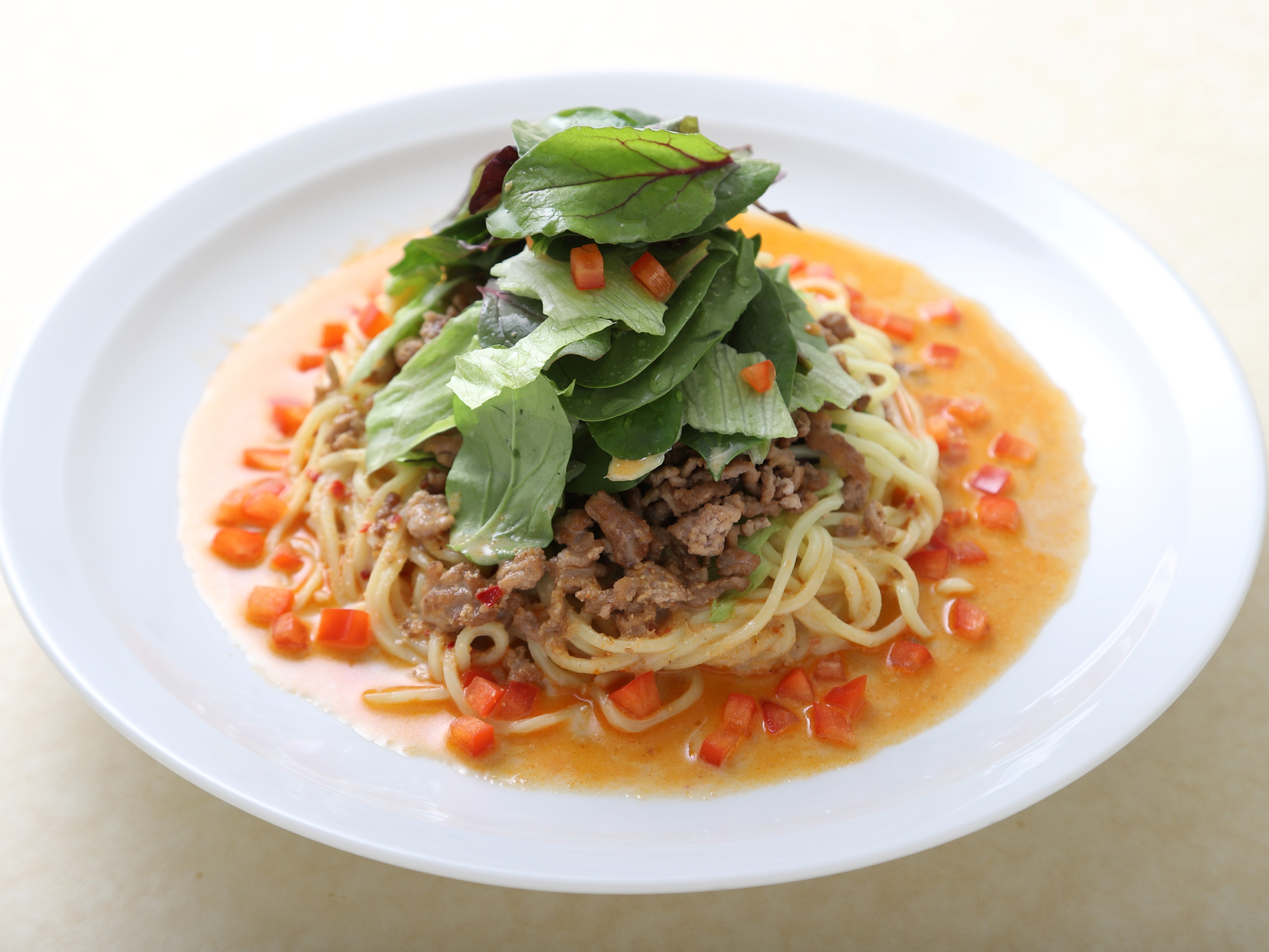 ごま豆乳担々つけ麺 濃厚スープが美味しい