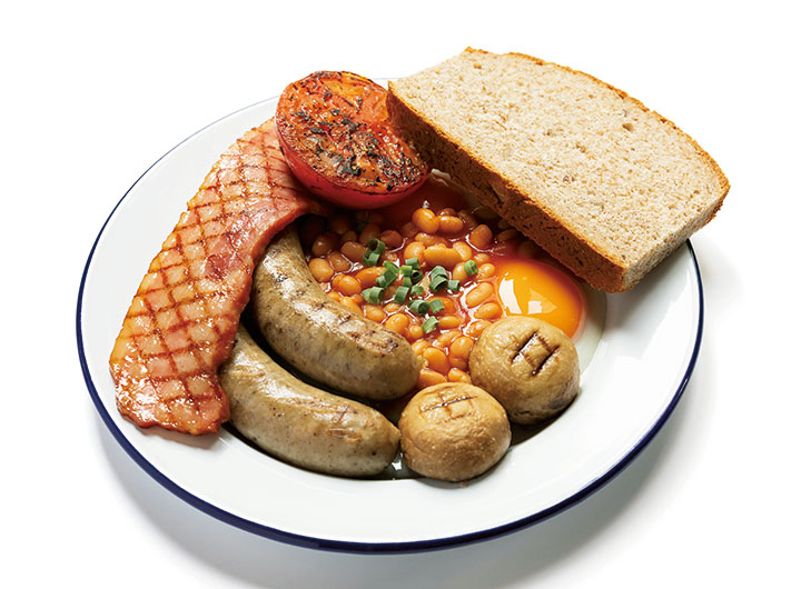 夏の英国庭園でイングリッシュブレックファーストを蓼科高原バラクライングリッシュガーデン