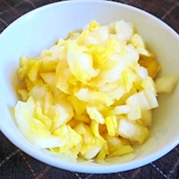 簡単白菜の漬物レシピと作り方