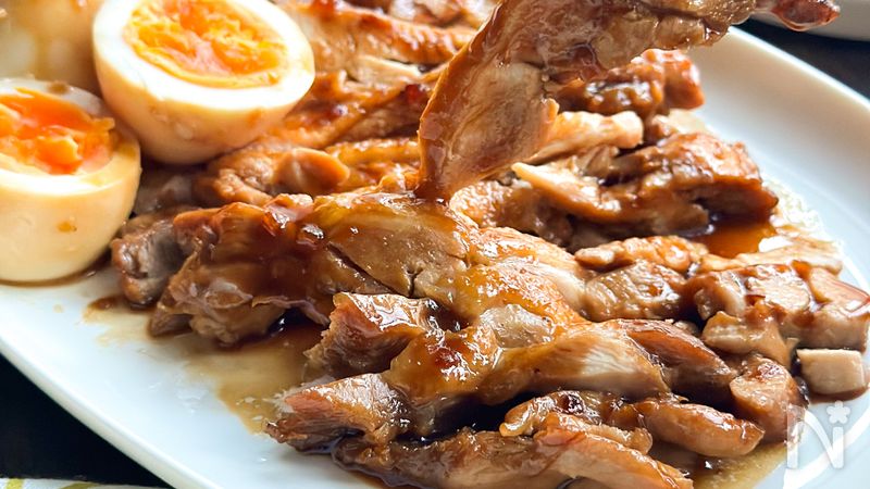 キッコーマンの「中の人」が教えてくれる簡単・絶品和ごはんレシピ：レンチンで完成！鶏チャーシュー - OZmall