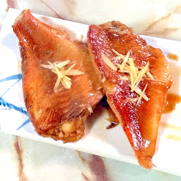 赤魚の甘辛煮付け