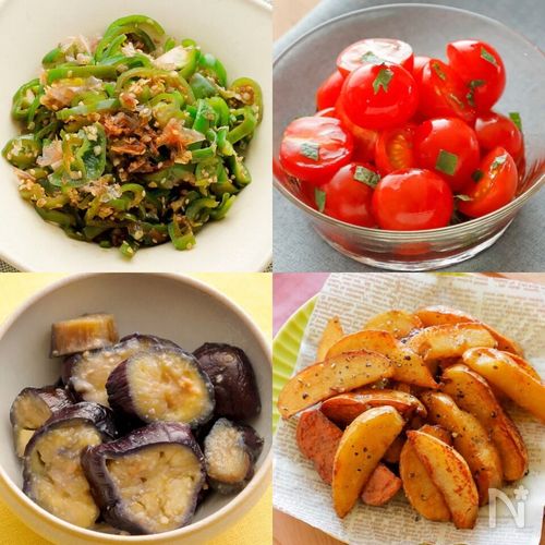 夏野菜のぱぱっとナムル風