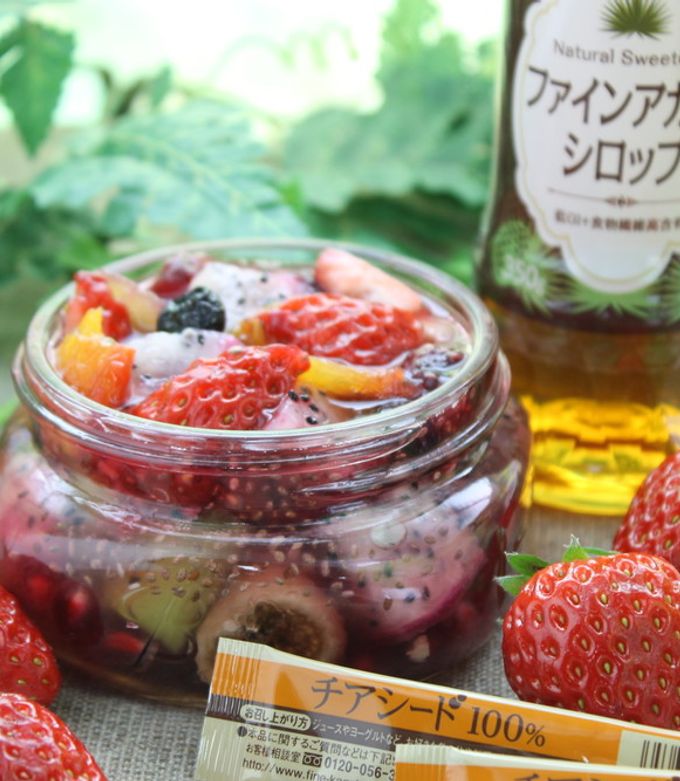 レモンに杏、好きな果物を自由に詰めて。 自家製シロップ で夏を楽しもう＊キナリノ