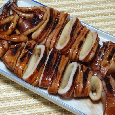 いかのぽっぽ焼き おかずにも酒の肴にもぴったり❗️食べてスマイル😀❗️