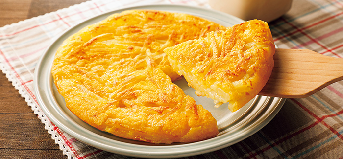 材料３つ♪簡単じゃがいもガレットクラシル