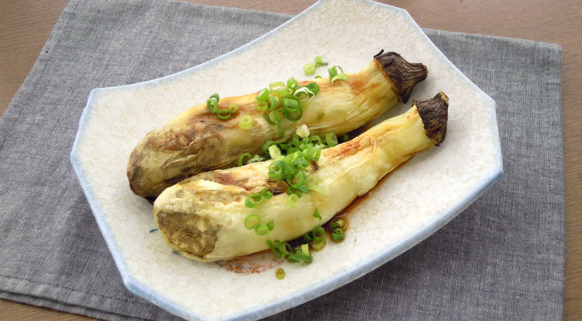 とろとろ！厚焼き米なすのチーズグリル