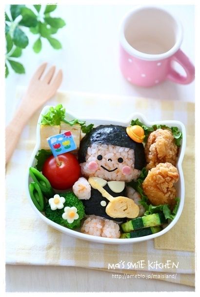 くまパンのお弁当☆: 簡単!!かわいい☆幼稚園お弁当