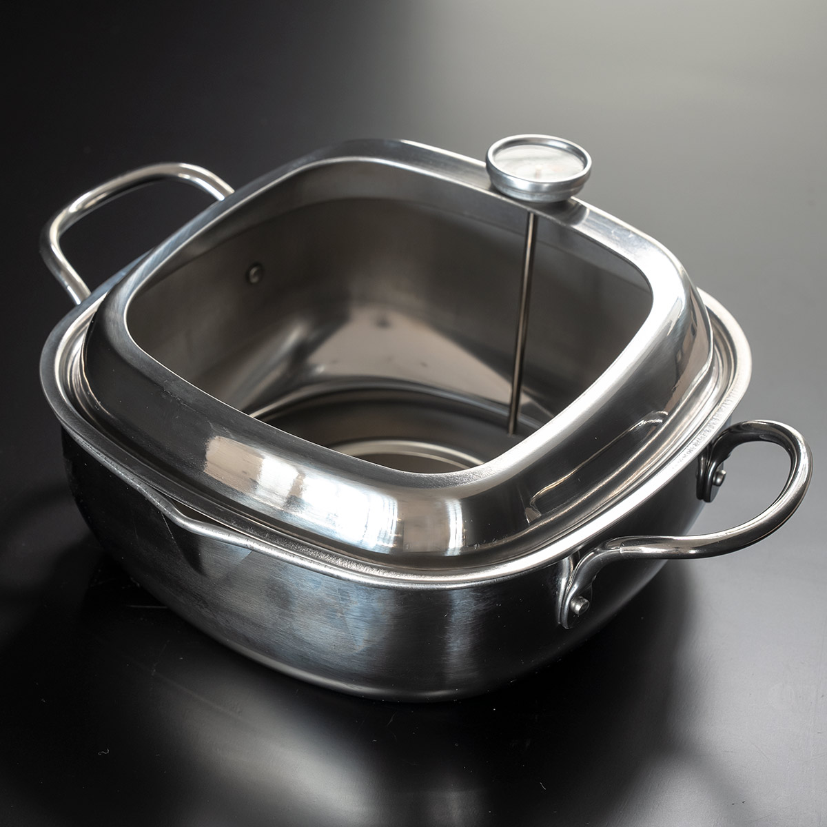 PRO SERIES 鉄 揚げ鍋 36cm 天ぷら鍋 鉄 揚鍋 36cm _ プロ愛用 業務用 揚げ鍋 てんぷら鍋 和食用鍋 日本料理用鍋 直火対応鉄製天ぷら鍋 料亭 和食レストラン 居酒屋 施設 料理教室 ケータリング _AB1791調理道具専門店 エモーノ