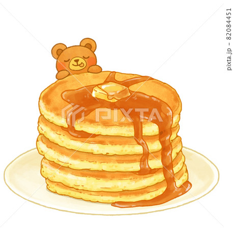 うさぎとパンケーキイラストポストカード2枚セットkokoartshop powered by BASE