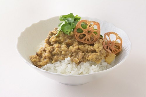 鶏とれんこんのカレー炒り煮 カレー味のれんこんって私の好きな料理の本、レシピ、食器、グルメ