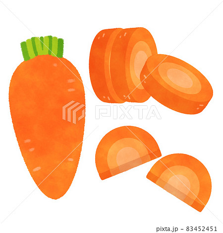 にんじんの断面 - No: 25000429写真素材なら「写真AC」無料 フリー ダウンロードOK