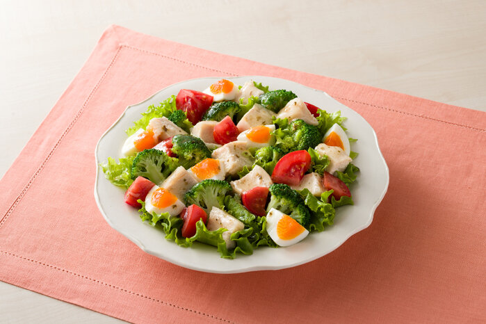 サラダチキンコブサラダ 簡単！ヘルシーアレンジ