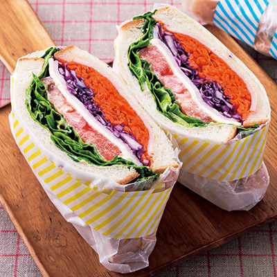 簡単！3分でできるサンドイッチのオシャレな包み方特集ケーキ箱・貼り箱・ギフト箱。箱やパッケージデザインのことなら橋本パッケ