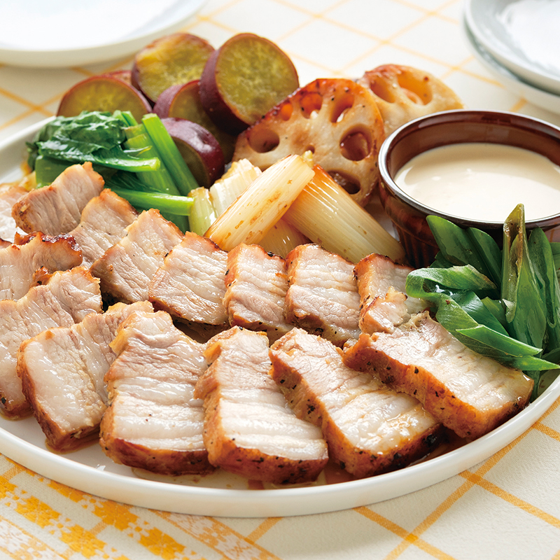 豚バラときのこのコクうま塩煮