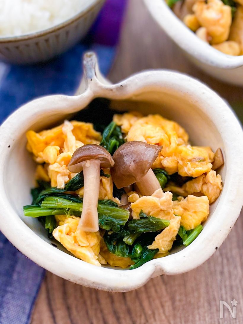 ほうれん草としめじのスパニッシュオムレツ akikoSnapdish スナップディッシュID:q1KG5a