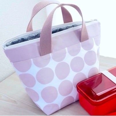 大きめサイズの保冷エコバッグ「クーラーマルシェバッグ」オーダーメイド講座オリジナルバッグの製作なら尾崎紙工所