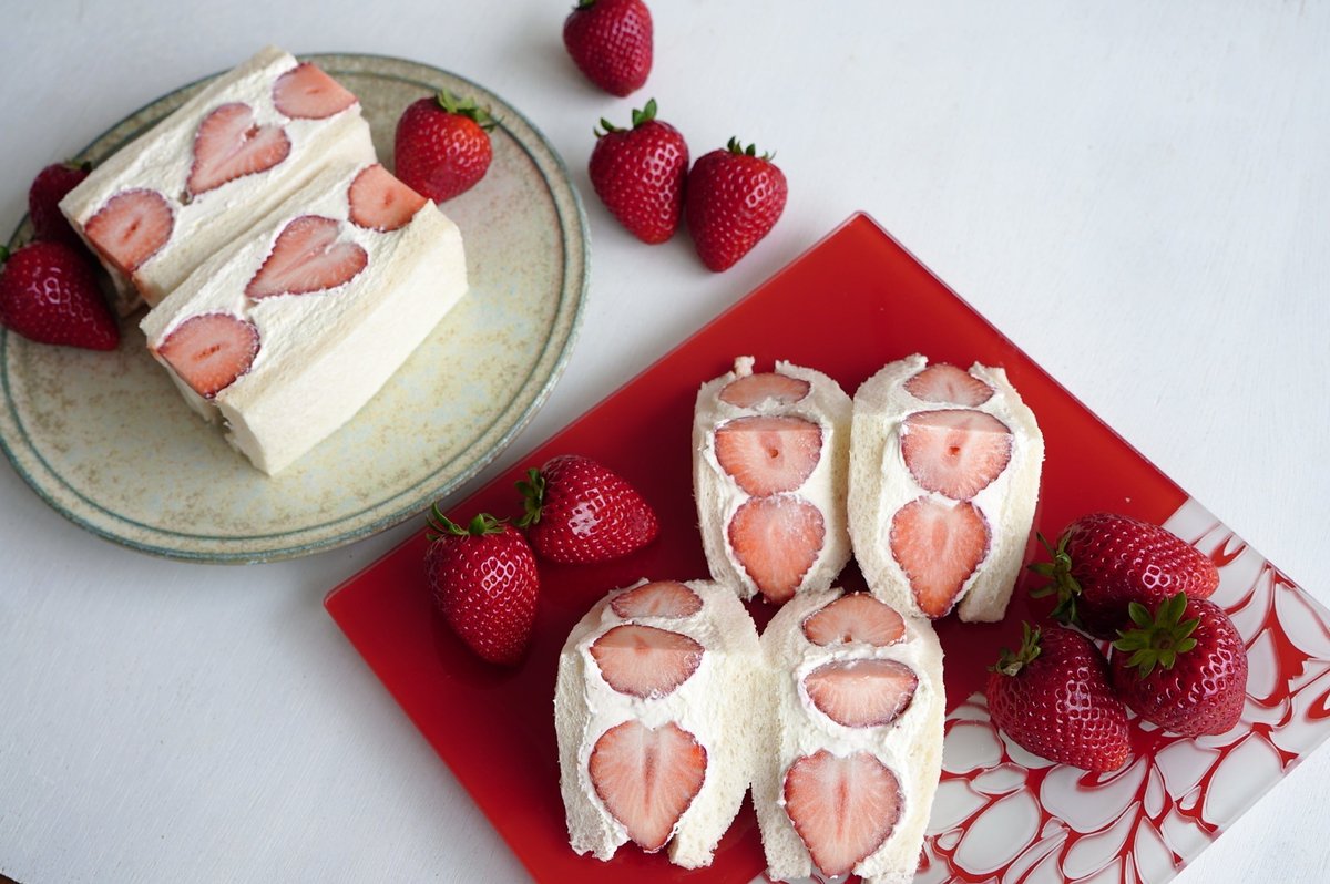 インスタ映え確定 いちごサンドの作り方！断面が綺麗な並べ方とは？産直プライムブログJA連携！産地直送通販なら産直プライム