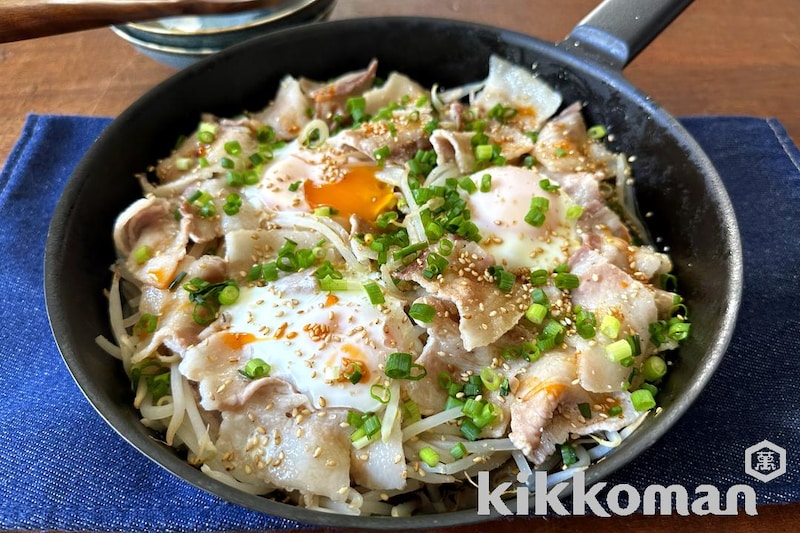 包丁不要！簡単！！ タレが美味！豚こまもやしの特製醤油だれ