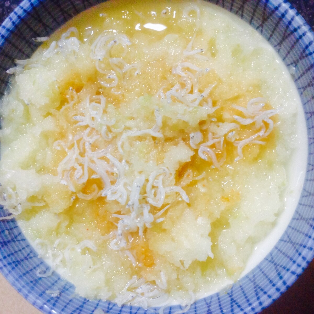 ちりめんじゃこ大根おろしご飯♪