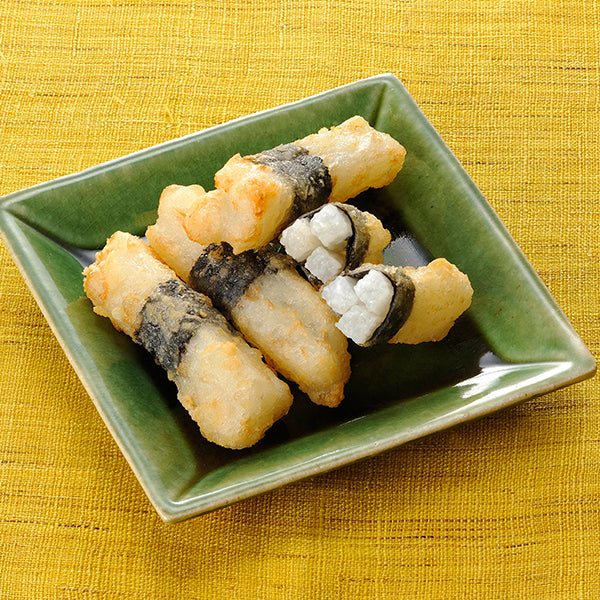 山芋短冊と刻みからすみの小鉢、紫ずきんの塩茹で : ぶつぶつもぐもぐ 日々の食生活とか云々