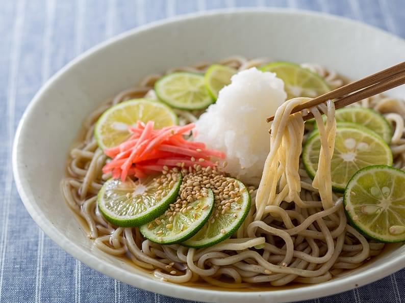 温かい♪納豆おろしそば