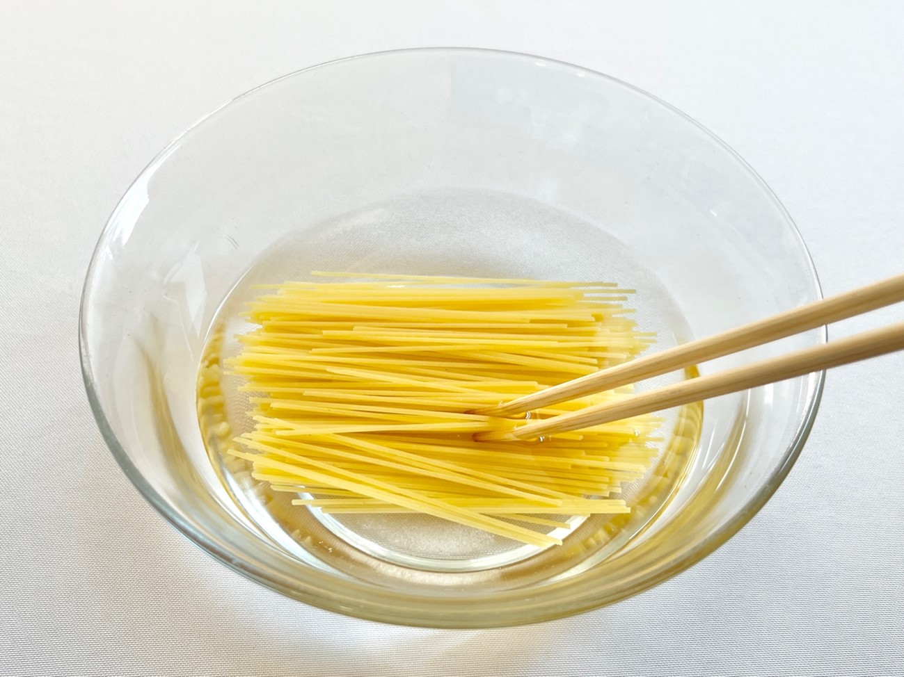 「乾麺」だってレンジでチン♫茹で