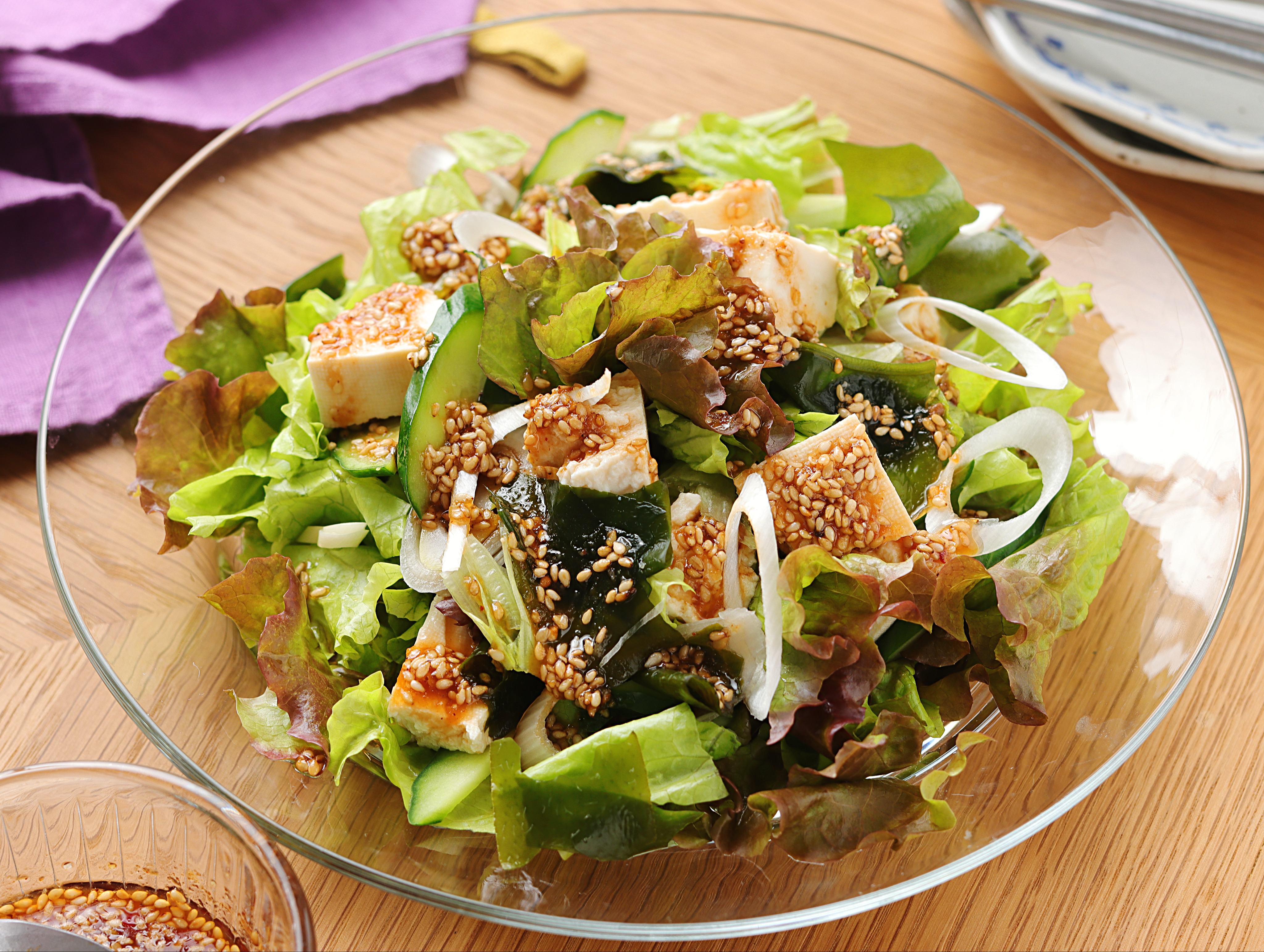 和食、韓国、中華料理に合う✴やみつき具沢山「チョレギサラダ」