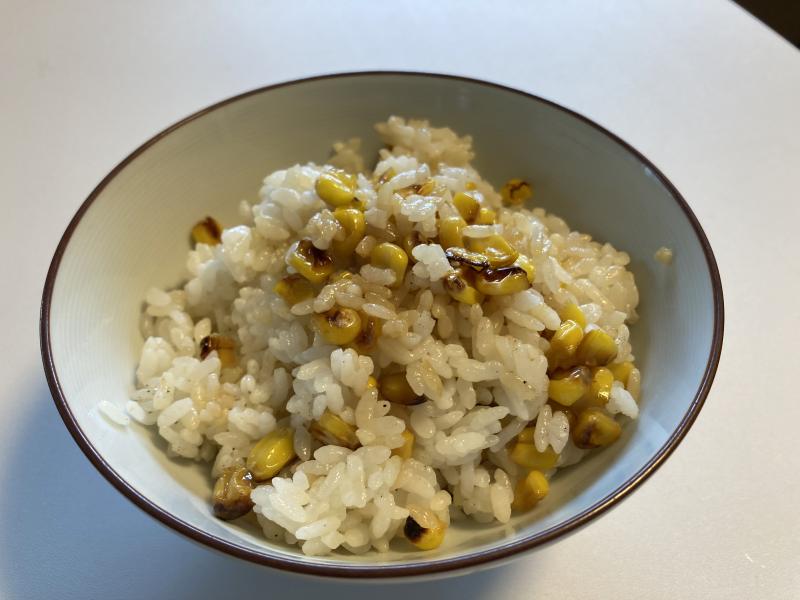 簡単！ 缶詰のとうもろこしご飯