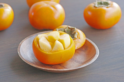 楽天市場 凍ってます 冷やり スイーツ 冷凍 西条柿 冷たいデザート 柿100％のシャーベット 冷凍 島根県浜田市特産 西条柿 1粒 1個アイスカキ冷やり スイーツ 合わせ柿 あわし柿 半解凍で冷たい デザート アイスクリーム かき氷のトッピング レストランで