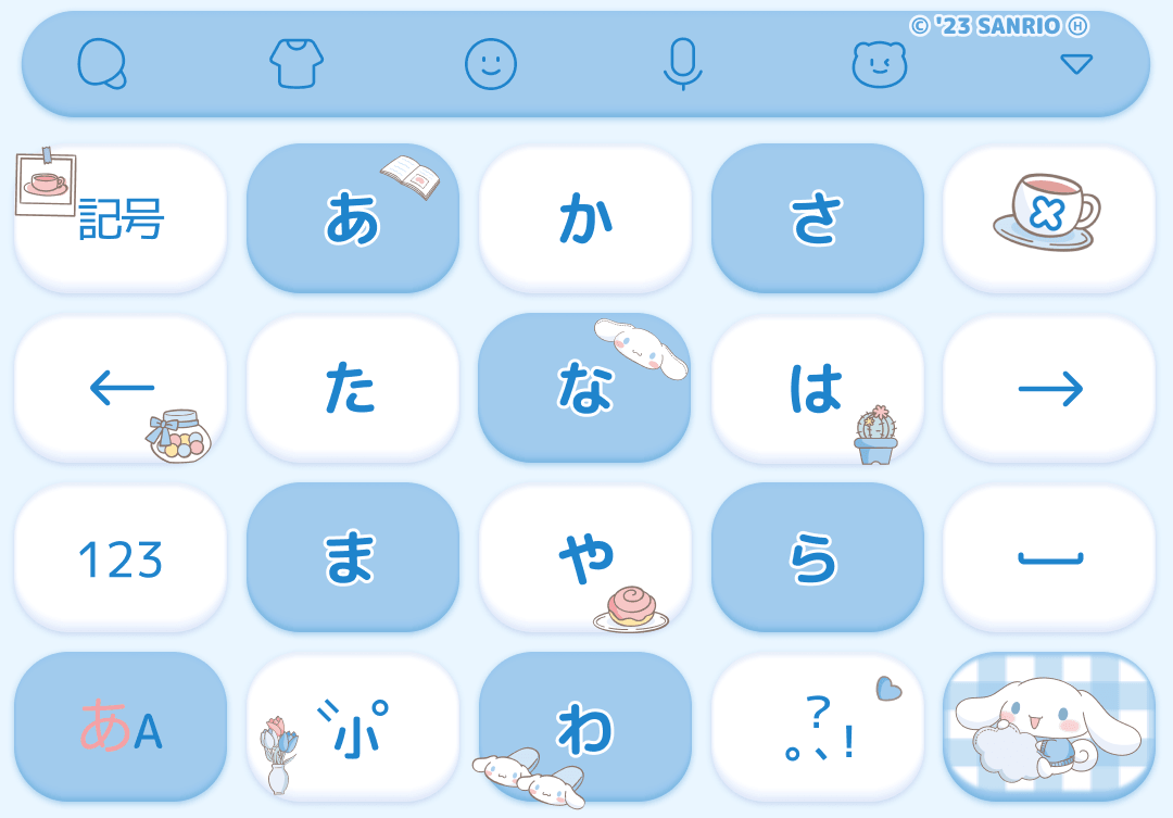 超かわいい シナモンロール 海外限定 ゲーミングキーボード Akko