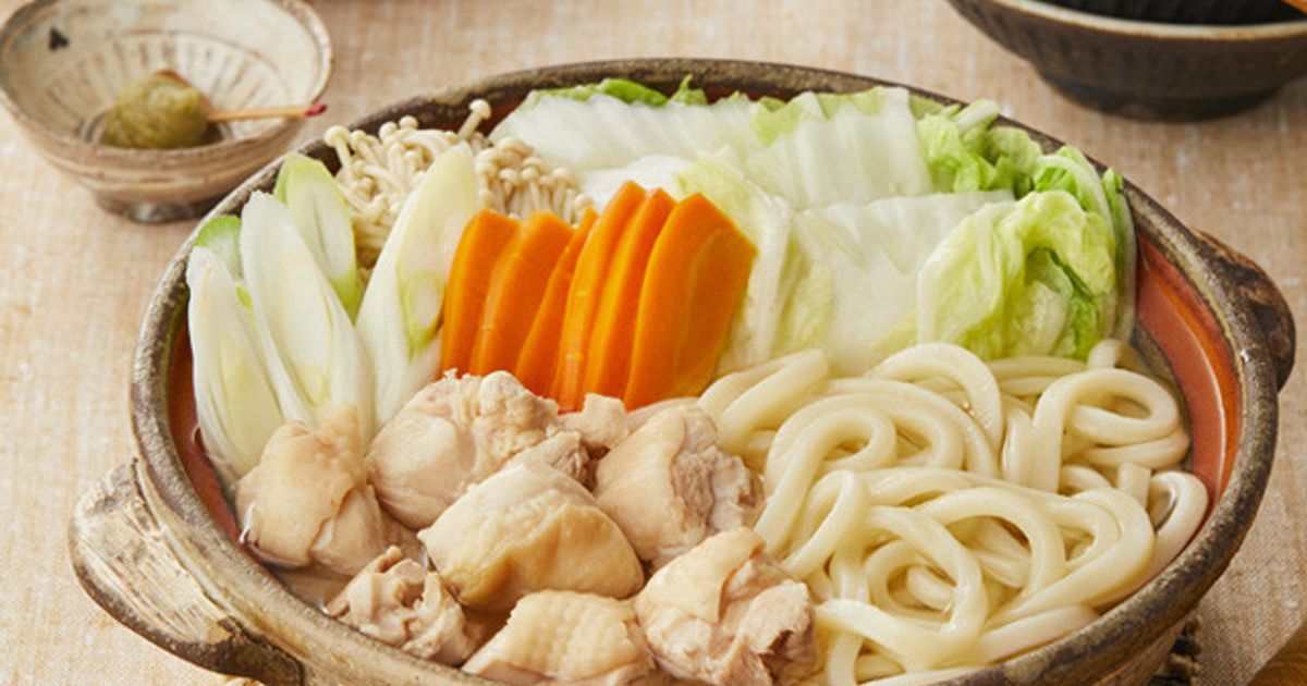 だしが決め手♪ うどんすき