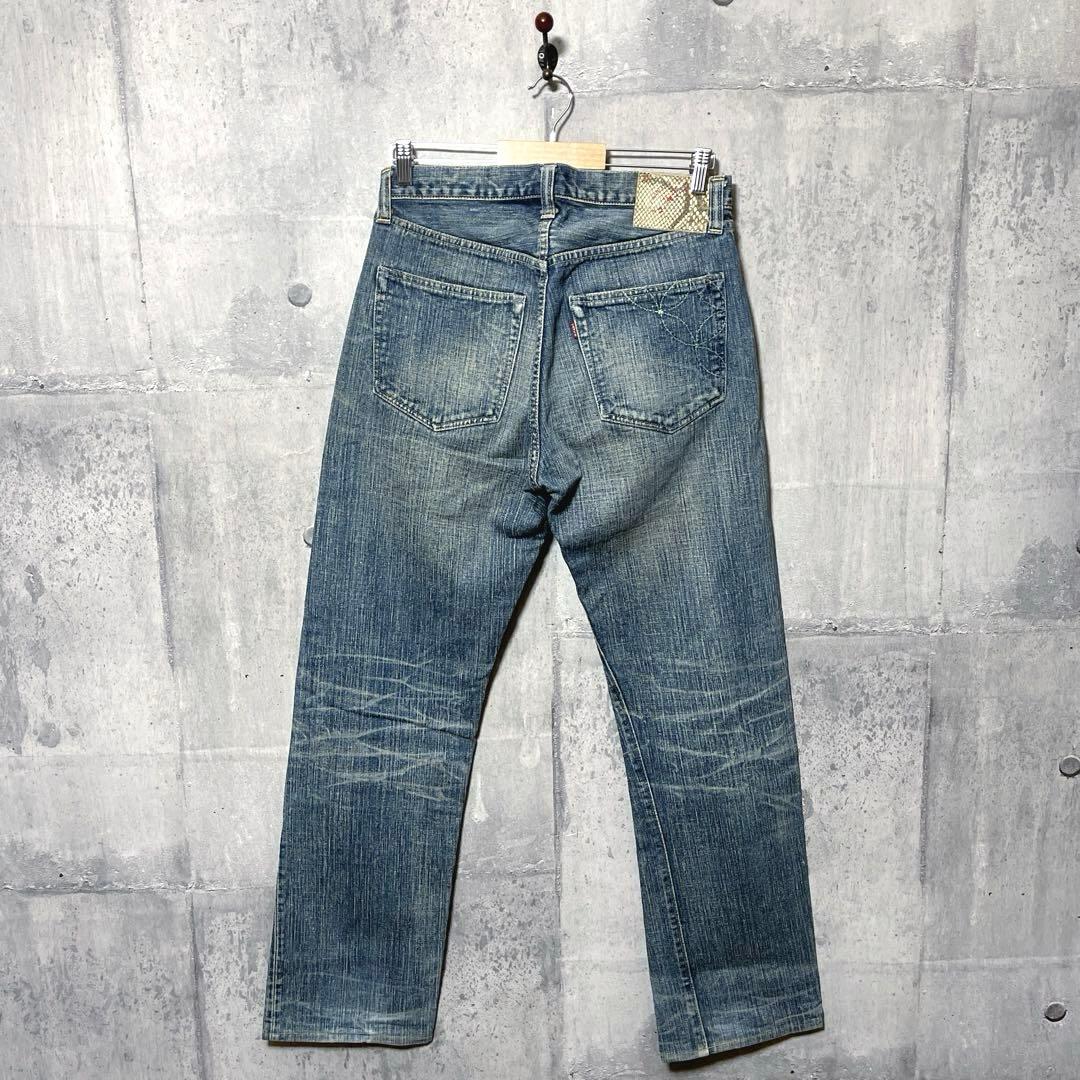 SUGAR CANE シュガーケーン 沖縄砂糖黍デニム ユーズド加工 琉球藍混