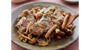 カリフラワーと豚肉の中華炒め