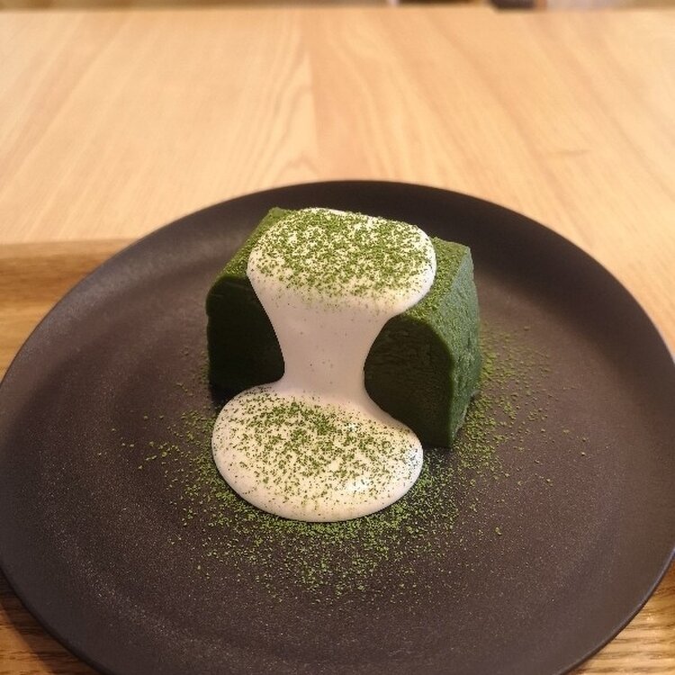 ティラミスどら焼きソフト 抹茶 ＠榮玉堂CAFE 仙台市泉区ねこのて