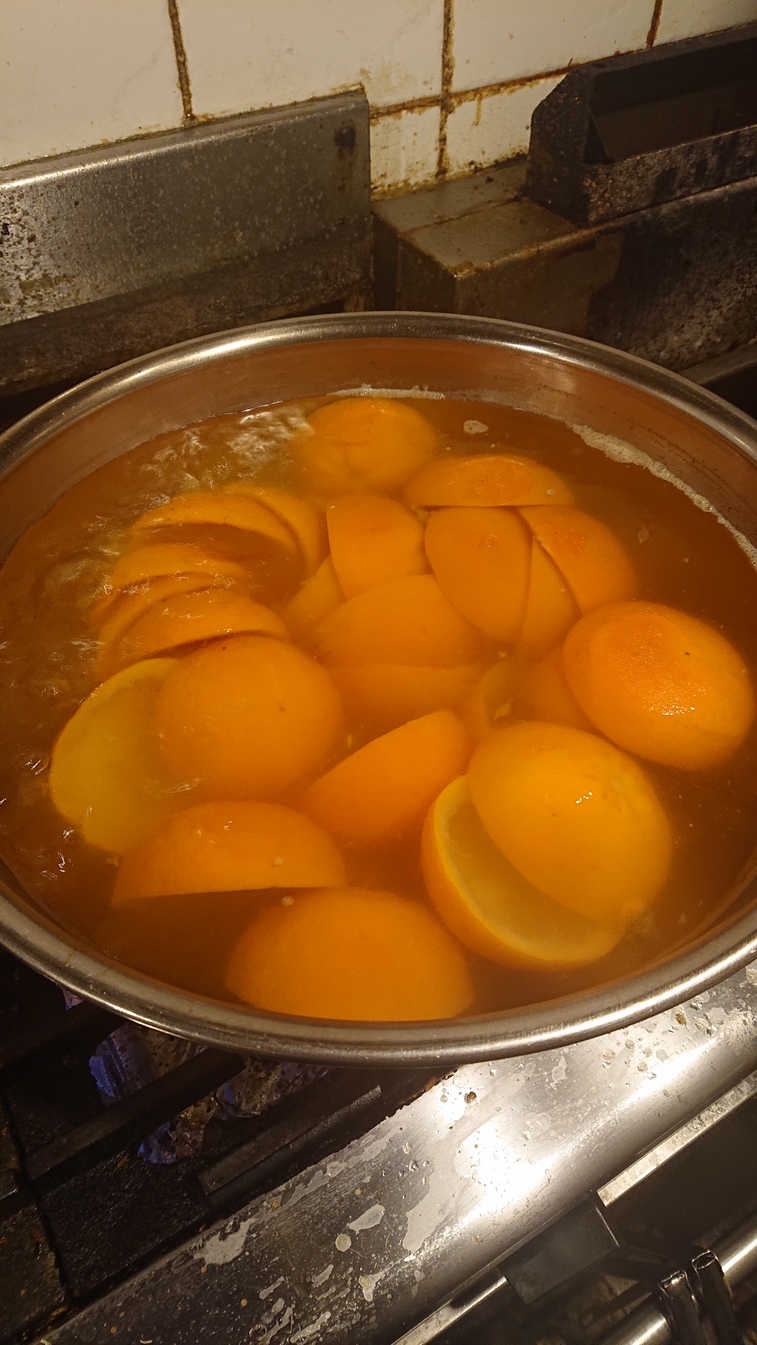 夏みかんピールの作り方 レシピオレンジ・甘夏・皮の砂糖煮