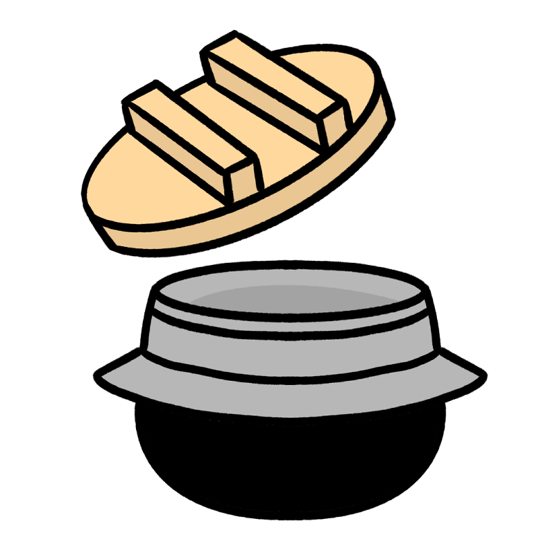 モノクロ炊飯器のイラスト素材79442041- PIXTA