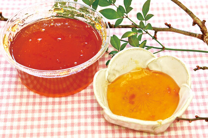 冷凍梅で時短！アク抜き不要！, 甘さ控えめツヤツヤ梅ジャム