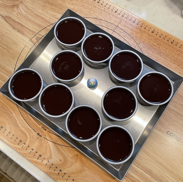 さらしあんで低糖質水ようかん