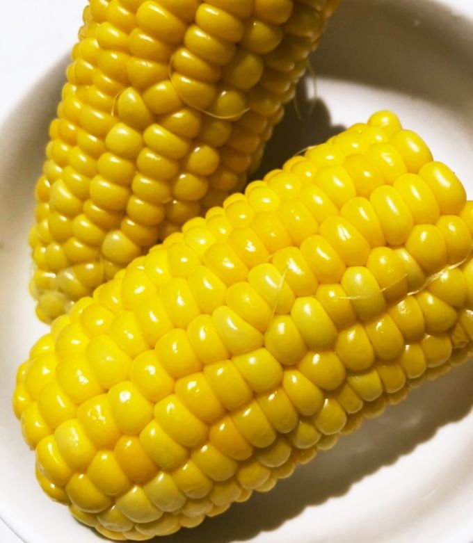 とうもろこしの簡単なゆで方・レシピ～電子レンジ～