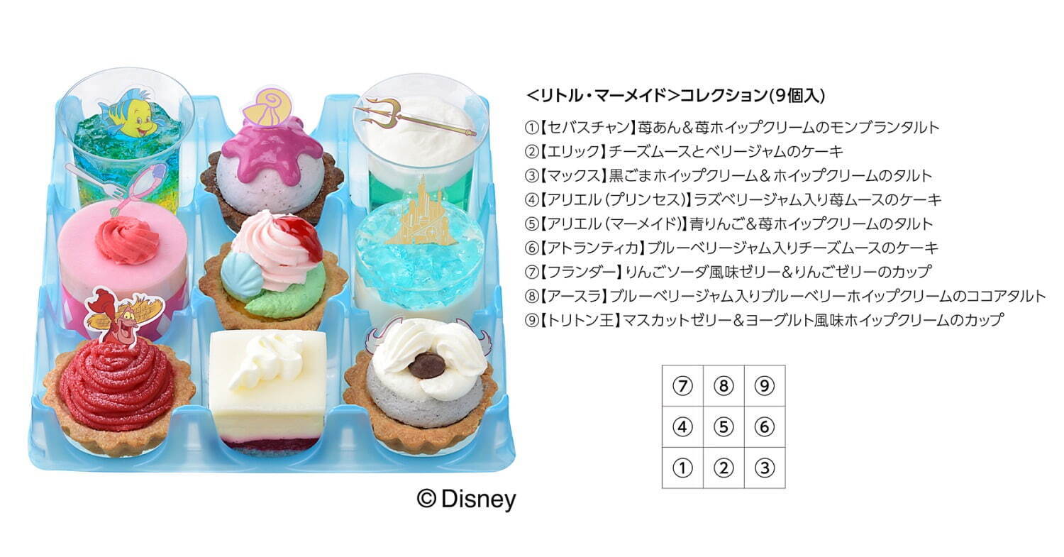 リトルマーメイド・アリエルのケーキ🐚⁡ このフリル・ ラプンツェルカラー⁉️😳🩷💜 ⁡ ⁡ ⁡ だけどテーマはアリエル🧜✨ ⁡ ⁡ ⁡⁡ ⁡ ⁡ ⁡ ⁡ ⁡ ⁡ アリエルを飾るフリルケーキと言えば、 ⁡ 水色系のデコレーションが 定番と思っておりましたが・ ⁡ ⁡ ⁡ピンク×紫色の