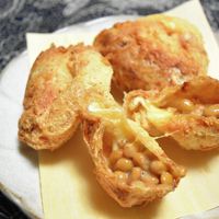 ショートパスタ揚げ