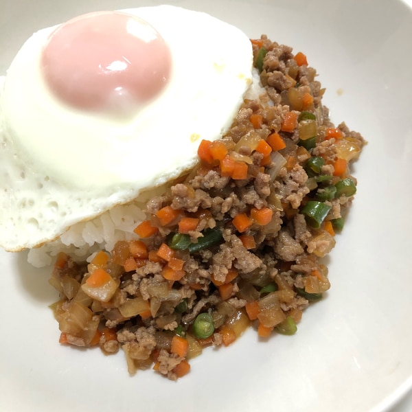 レシピ ナンプラーなしで本格味♬簡単ガパオライス♬ - しにゃごはん blog