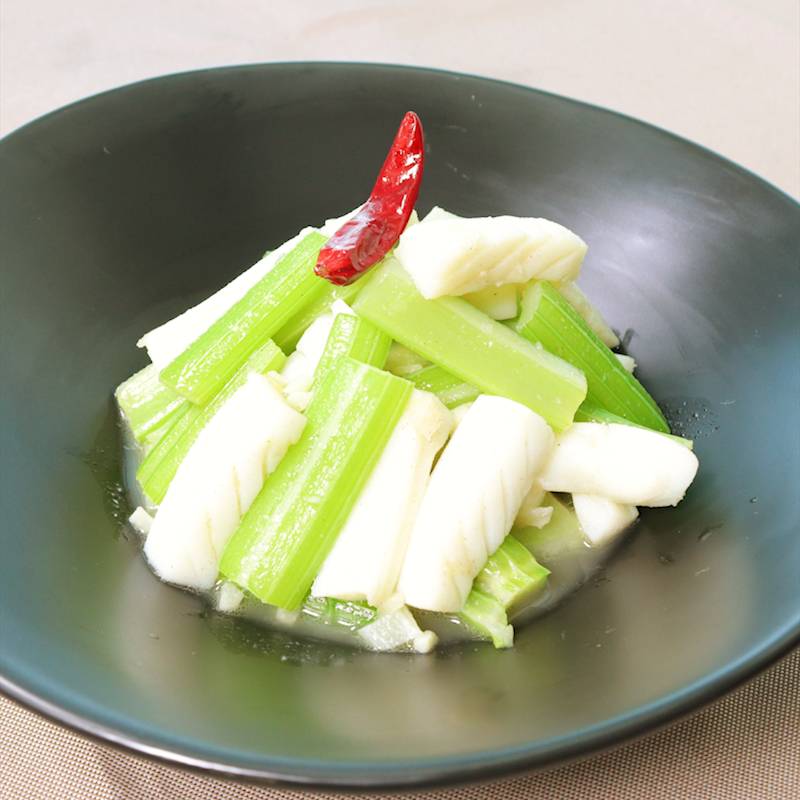 裏技伝授！ムチッと柔らか至上の食感 人気のイカとニンニクの芽あっさり炒め 定番中華おかず 主菜 副菜 おつまみ 節約レシピ 美食