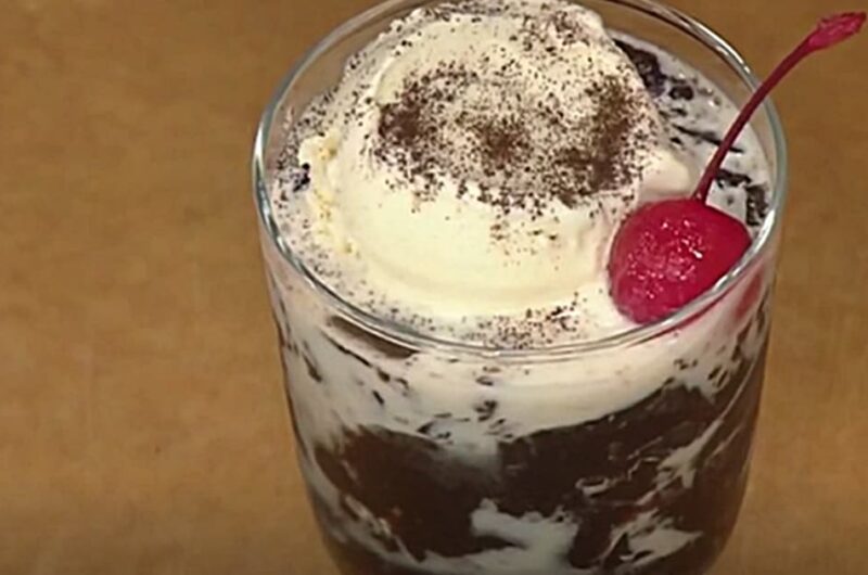 クリスマスカラーの３色ゼリ