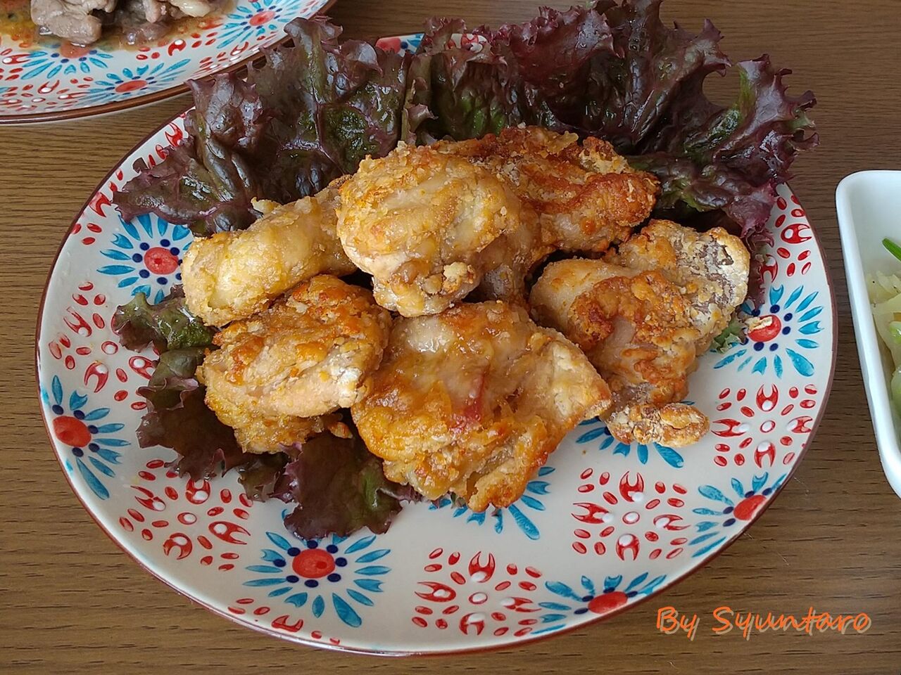 やみつきたれ唐揚げ たれも同時にノンフライヤー調理♪