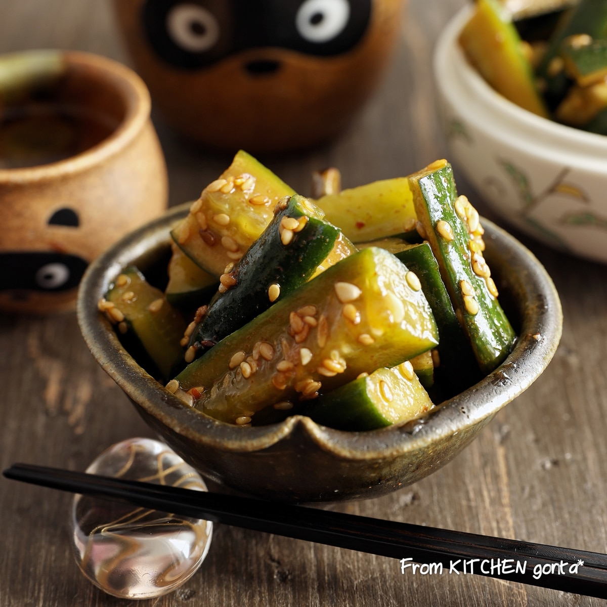 蛇腹きゅうり＊ピリ辛ねぎダレ漬け by クック3539PY☆クックパッド簡単おいしいみんなのレシピが392万品