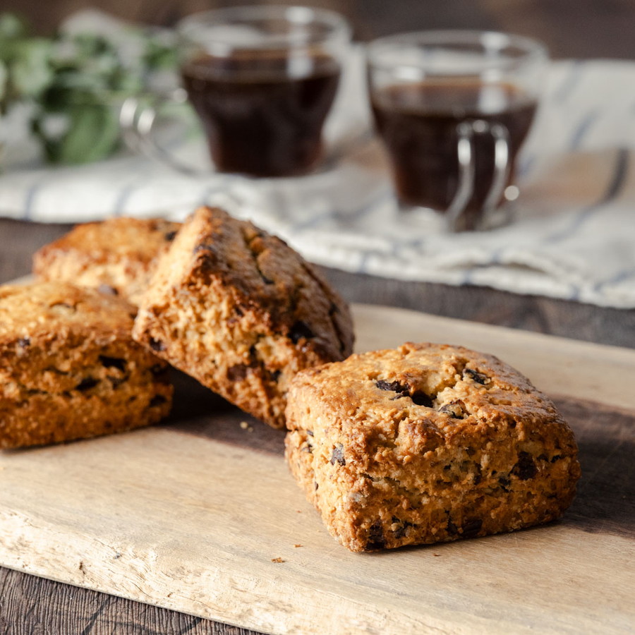 ザクザク♡オートミールの米粉スコーン