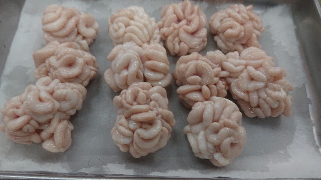 とらふぐ白子の下処理